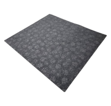 Drymate Cat Litter Mats DEBOSSED PAW LITTER MAT CHARCOAL 29 X 32 Inch 74 Cms X 82 Cms