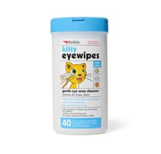 Petkin Kitty Eye Wipes 40ct