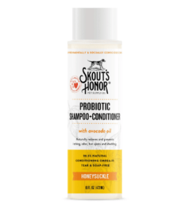 Skouts Honor Probiotic Shampoo Plus Conditioner Honeysuckle Grooming 475ML