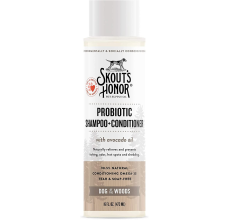 Skouts Honor Probiotic Shampoo Plus Conditioner Dog of the Woods Grooming 475ML