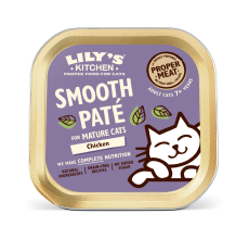 Lily's Kitchen Chicken Paté for Mature Cats Wet Food (85g)