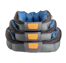 Gigwi Place Soft Bed Canvas, TPR Blue & Black Medium