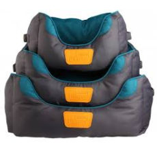 Gigwi Place Soft Bed Canvas, TPR Green & Gray Large