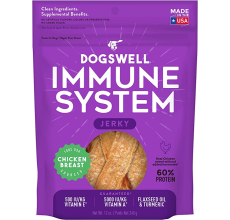 Dogswell Immunity & Defense Jerky Grain-Free Chicken - 12 oz