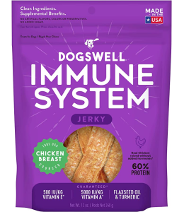 Dogswell Immunity & Defense Jerky Grain-Free Chicken - 12 oz