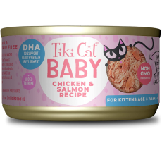 Tiki Cat® Baby™ Chicken & Salmon Recipe 2.4 oz