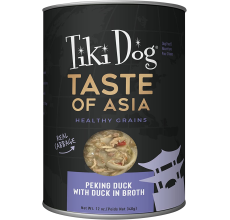Tiki Dog Taste of Asia! Peking Duck 12oz can
