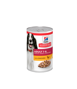 Hill's Science Plan Adult Dog Food with Chicken - 370g