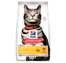 Hill's Science Plan Urinary Health Adult Cat Food with Chicken - 3kg