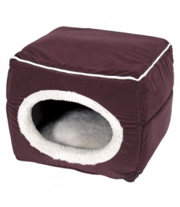 SmartyKat Catnap Convertible Cat Bed with Catnip