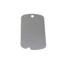 Imarc Pet Tag Military Style Silver