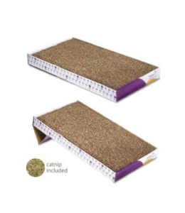 SmartyKat Super Scratcher+ Double Wide Corrugate Cat Scratcher with Infused Catnip