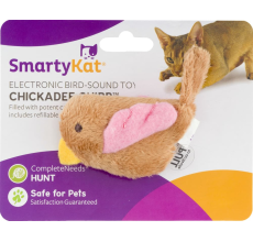 SmartyKat Chickadee Chirp Electronic Sound Cat Toy
