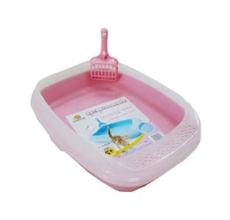 Nutrapet Cat Toilet Little Cat Litter Pink Box 46*36.6*11 cm