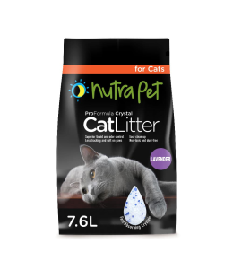 Nutrapet Cat Litter Silica Gel 7.6L- Lavender Scent