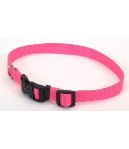 Coastal 1 and Tuff Dog Collar Large Neon Pink