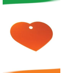 Imarc HEART LARGE ORANGE