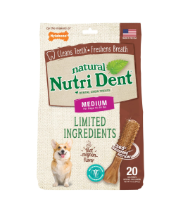 Nutri Dent Filet Mignon 20 Count Pouch Medium