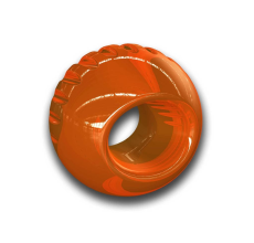 Outward Hound Bionic Opaque Ball Orange Large