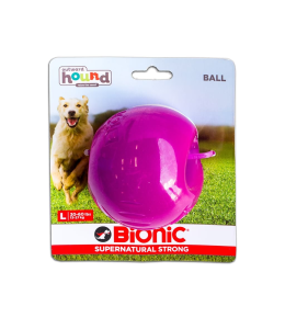 Outward Hound Bionic Opaque Ball Purple Large