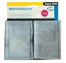 Aqua One Cartridge Pack - Carbon & Ceramic 158c Aqua OneVue 580