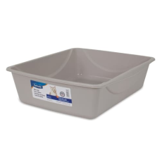 Petmate Litter Pan Small ~ Mouse Gray