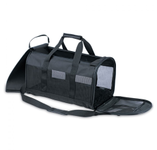 Petmate Soft Sided Kennel Cab Large Up To 15Lbs ~ Black