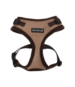 PUPPIA RITEFIT HARNESS BEIGE L Neck 12.6-14.65" Chest 19.29-25.98"