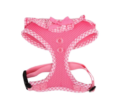 PUPPIA VIVIEN HARNESS A PINK L Neck 13.5" Chest 20-29"