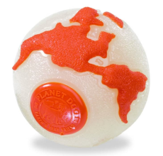 Planet Dog Orbee Ball Glo/Org LG