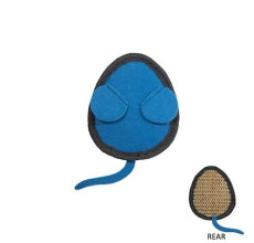 Pet Stages Felt Sisal Mouse Scratcher Mnt