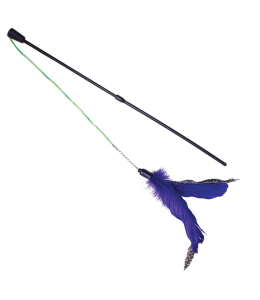 SmartyKat® Frisky Flyer™ Feather Wand Cat Toy