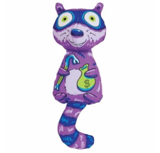 Petmate Fat Cat Mischief-Makers Raccoon