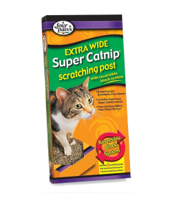 Four Paws Catnip Scratching Post, X-Wide One Size