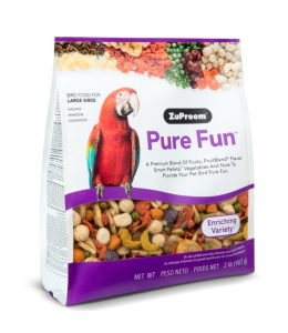 Zupreem Pure Fun Large Parrots 2lb (0.91kg)