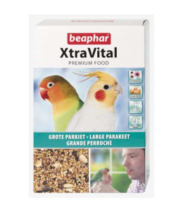 Beaphar XTRAVITAL Large Parakeet 1kg (NEW FORMULA)