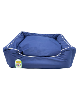 Nutrapet L-69Cm W-64Cm H-25Cm W/R Lounger Bed Navy S