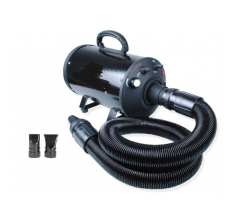 Nutrapet C5 blower 2200 W with 1-M flexible tube and several nozzles-BLACK