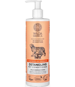 Wilda Siberica. Controlled Organic, Natural & Vegan Detangling pet conditioner, 400 ml