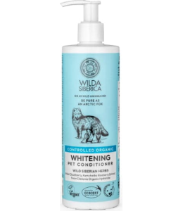 Wilda Siberica. Controlled Organic, Natural & Vegan Whitening pet conditioner, 400 ml