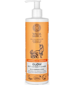 Wilda Siberica. Controlled Organic, Natural & Vegan Glow pet conditioner, 400 ml