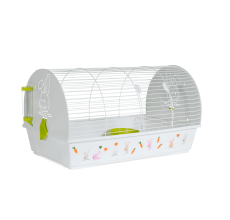 Voltrega Spain Rabbit Cage 990 White Fuchsia