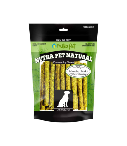 Nutrapet Munchy Sticks ( YELLOW BANANA) 300G