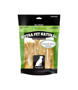 Nutrapet Rawhide Bone 6 INCH