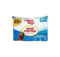 Four Paws Wee-Wee Odor Control Pads 50 count 22 and x 23 and