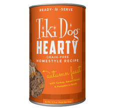 Tiki Dog Hearty Wet Dog Food Turkey - 12.5 oz. can