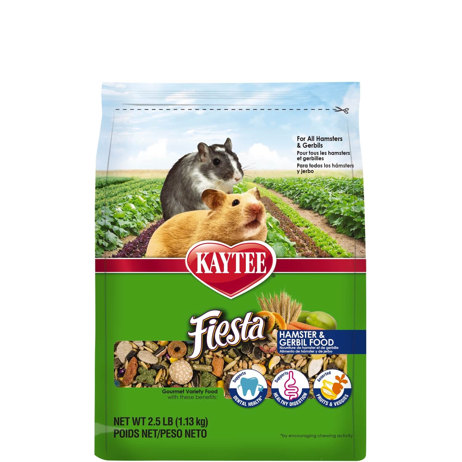 Kaytee Fiesta Hamster Gerbil 6-2.5LB