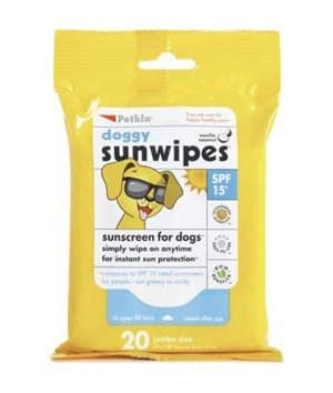 Petkin Doggy Sun Wipes 20ct