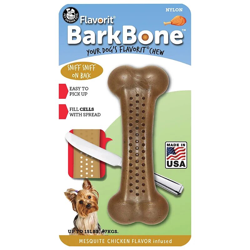 Pet Qwerks Barkbone Flavorit Mesquite Chicken Flavor Bone