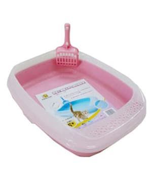 Nutrapet Cat Toilet Little Cat Litter Pink Box 46*36.6*11 cm